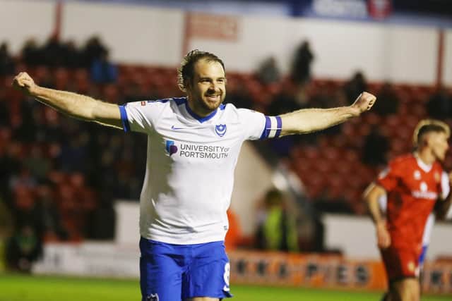 Brett Pitman celebrates. Picture: Joe Pepler/Digital South