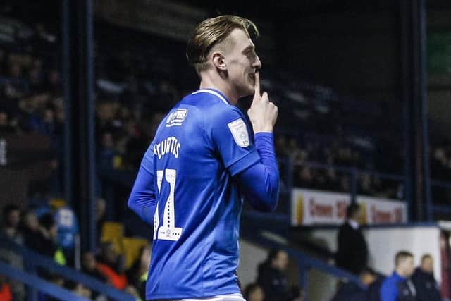 Pompey winger Ronan Curtis Picture: Daniel Chesterton