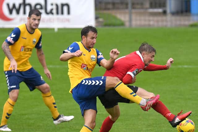 Matt Tubbs & Co are on a mission to get the goals back flowing. Picture: Neil Marshall (180923-151)