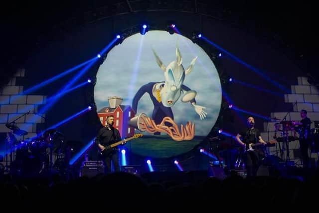 Brit Floyd on stage at the Portsmouth Guildhall