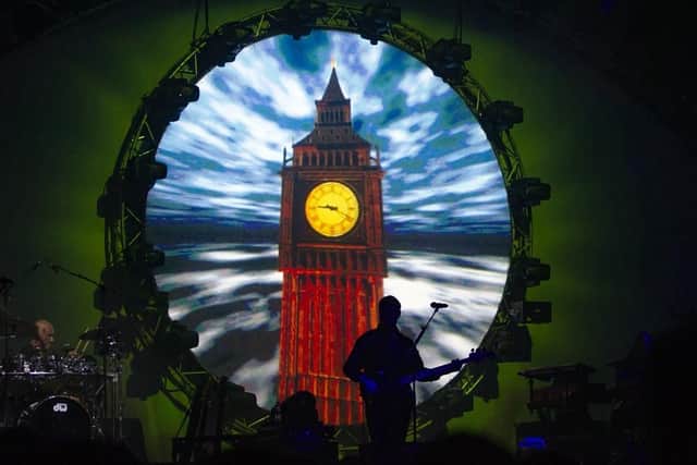 Brit Floyd on stage at the Portsmouth Guildhall