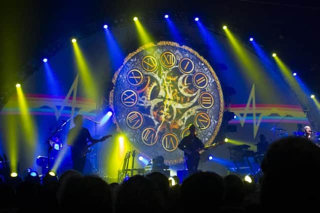 Brit Floyd on stage at the Portsmouth Guildhall