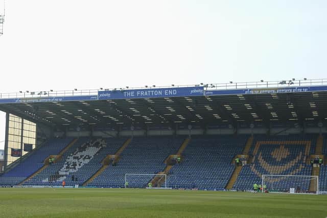 Fratton Park plays host to Pompey v Scunthorpe today Picture: Harry Murphy/Getty Images