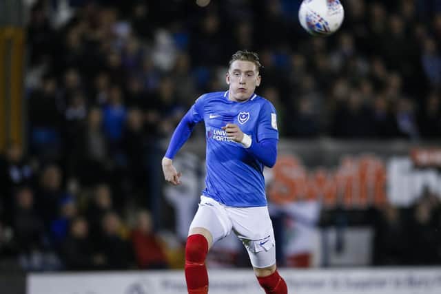 Pompey winger Ronan Curtis