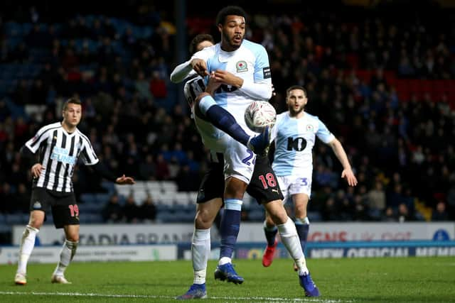 Blackburn striker Joe Nuttall. Picture: Jan Kruger/Getty Images