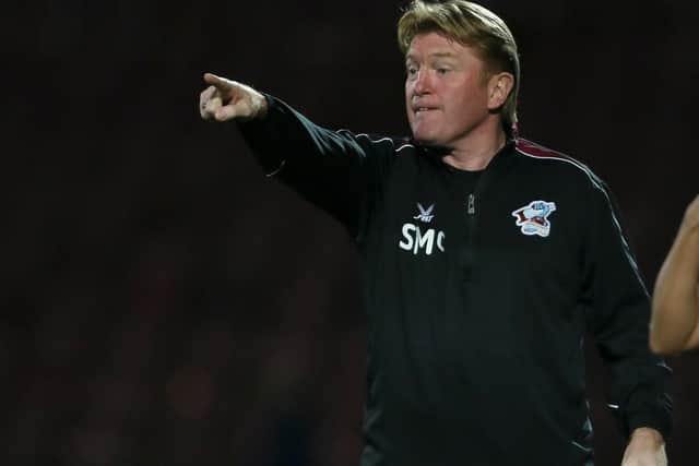 Scunthorpe boss Stuart MCall