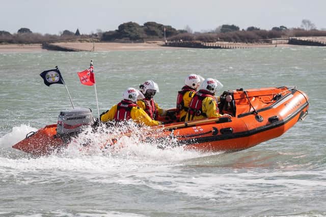 RNLI crews were among those called to help rescue the injured windsurfers.

Picture: Keith Woodland (170319-97)