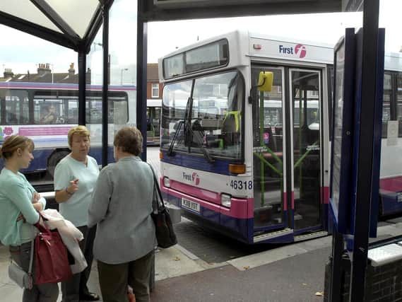 Free bus passes for Portsmouth residents have been suggested as one way to help cut pollution in the city