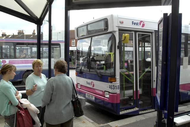 Free bus passes for Portsmouth residents have been suggested as one way to help cut pollution in the city