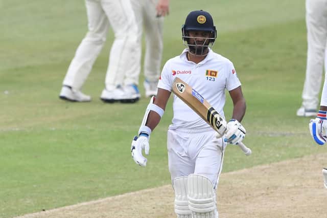 Sri Lankan batsman Dimuth Karunaratne. Picture: Lee Warren/Gallo Images/Getty Images