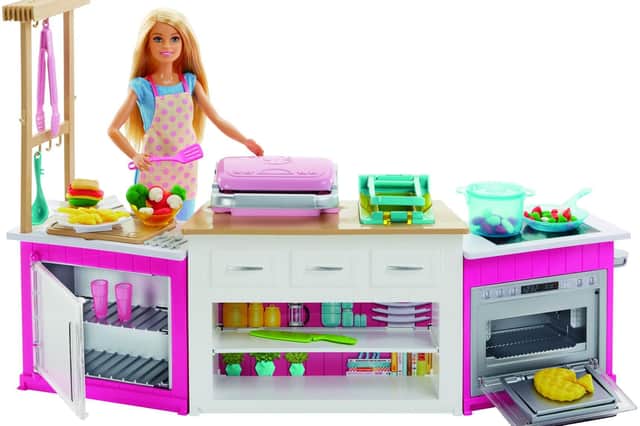 Lesley played with Barbie but the toy was never a role model