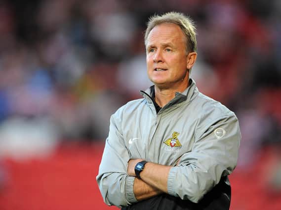 Sean O'Driscoll. who numbers Doncaster among his former clubs, is in the running for a role with Pompey's Academy