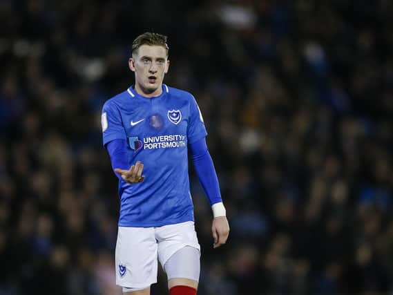 Ronan Curtis is pencilled in for a Pompey training return on Wednesday. Picture: Daniel Chesterton/phcimages.com/PinPep