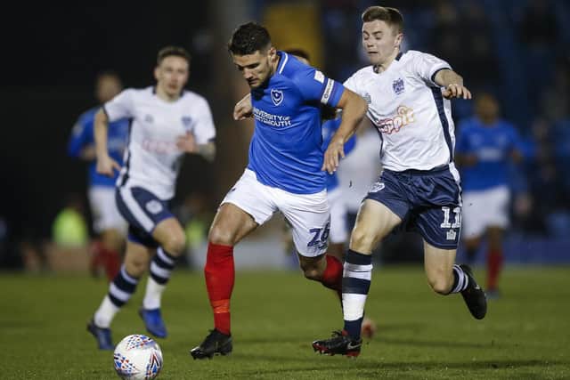 Gaffer for a day, Lewis O'Donnell, wants to see Gareth Evans start at Shrewbury. Picture: Daniel Chesterton/phcimages.com/PinPep)