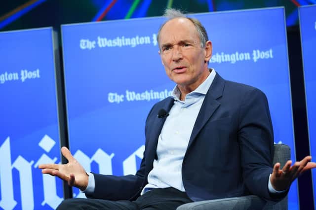 Tim Berners-Lee, the father of the internet