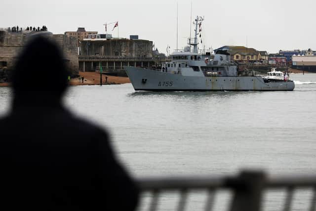 French vessels will be in Portsmouth for several days