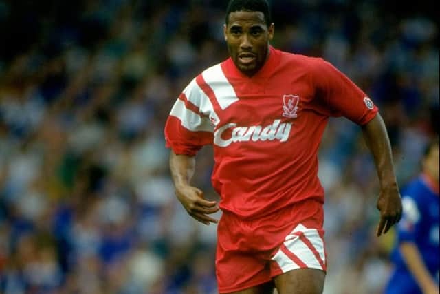 John Barnes has put on some weight since his playing heyday