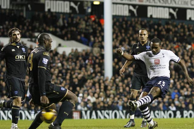 Defoe sported Pompey colours between 2008 and 2009 but scored six times against them when at Tottenham.