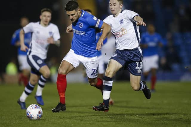 Gareth Evans has been recalled for the trip to Shrewsbury in place of the injured Viv Solomon-Otabor. Picture: Daniel Chesterton/phcimages.com/PinPep.