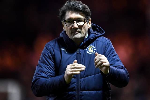 Luton boss Mick Harford