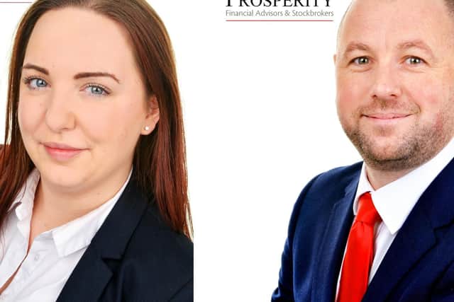 Mary Hemingway and Phil Mason from Prosperity Financial Advisors and Stockbrokers