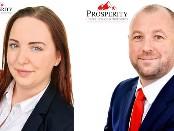 Mary Hemingway and Phil Mason from Prosperity Financial Advisors and Stockbrokers