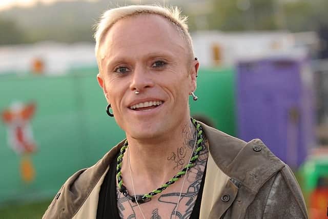 Keith Flint's funeral will take place on Friday. Picture: Anthony Devlin/PA Wire