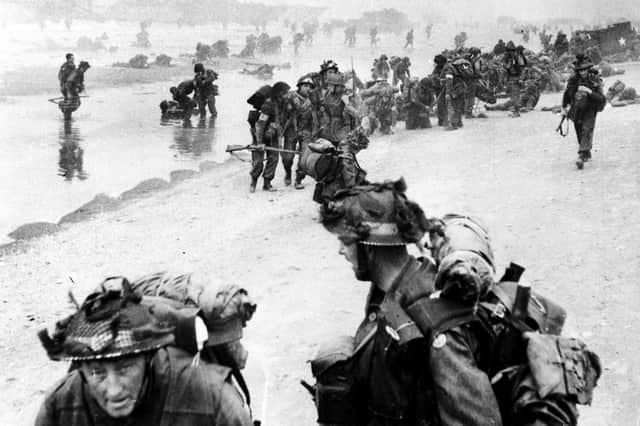 The D-Day landings 
Picture: PA