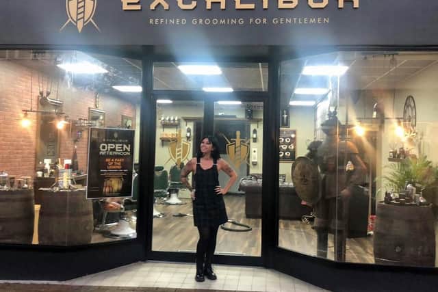 Kerry Sexton of Excalibur Barbers in Waterlooville