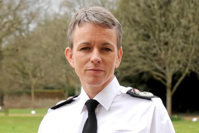Hampshire chief constable Olivia Pinkney