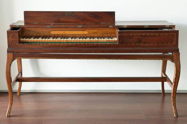 The first piano to be played in Australia has returned home to Britain after 232 years - so it can be repaired.  The 'First Fleet Piano'  set sail from Portsmouth in 1787 on board HMS Sirius as property of the ship's surgeon.
Picture: Edith Cowan University/Solent News