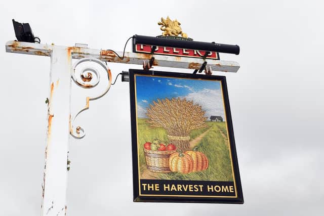 The Harvest Home in Denmead, Hampshire
Picture by:  Malcolm Wells (190320-5234)