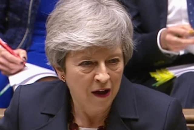 Prime Minister Theresa May has reportedly announced she will step down as Conservative leader if MPs back her Brexit deal. Picture: House of Commons/PA Wire