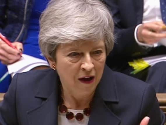 Prime Minister Theresa May has reportedly announced she will step down as Conservative leader if MPs back her Brexit deal. Picture: House of Commons/PA Wire