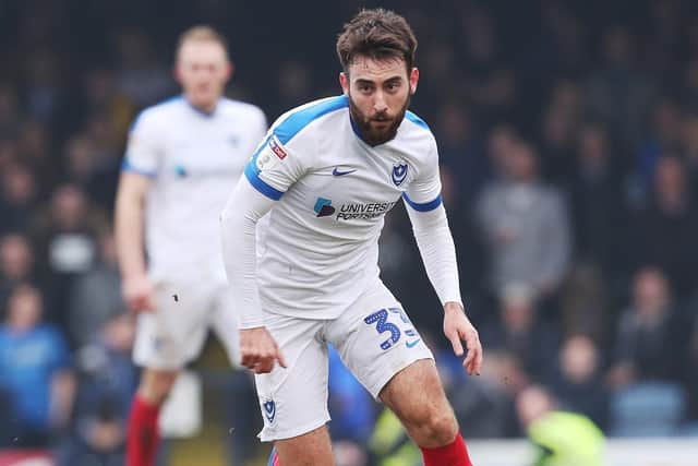 Ben Close is set to start for Pompey in their Checkatrade Trophy final against Sunderland. Picture: Joe Pepler