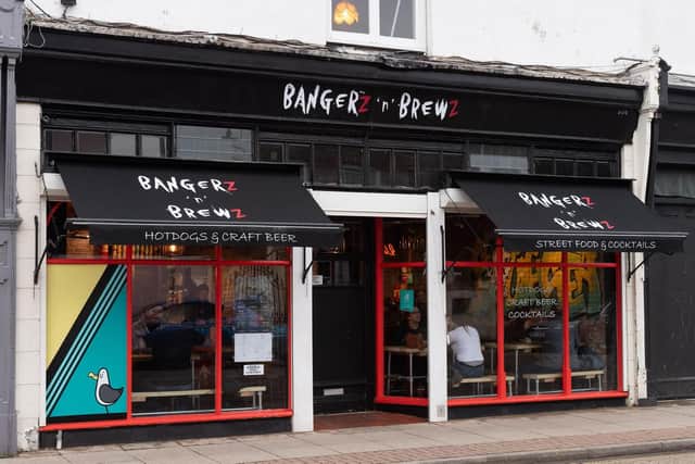 Bangerz'n'Brewz at Victoria Road South, Southsea.
