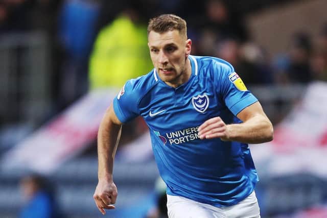 Pompey left-back Lee Brown. Picture: Joe Pepler