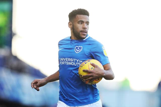 Pompey defender Nathan Thompson