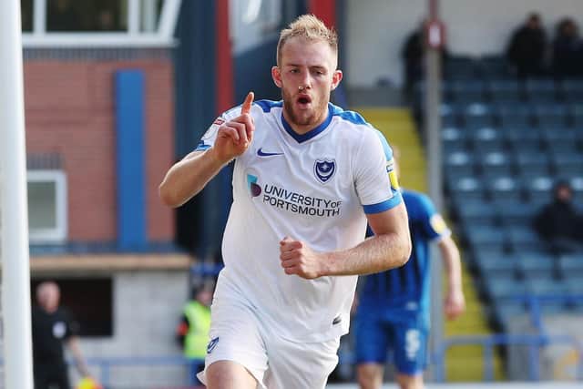 Pompey defender Matt Clarke