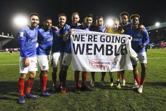 Pompey will play Sunderland in the Checkatrade Trophy final