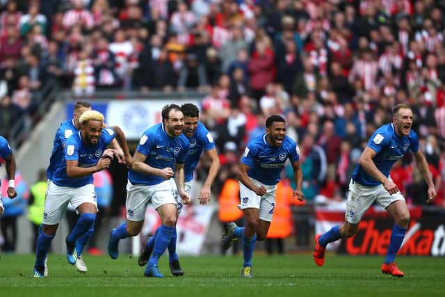Pompey celebrate Checkatrade Trophy glory
