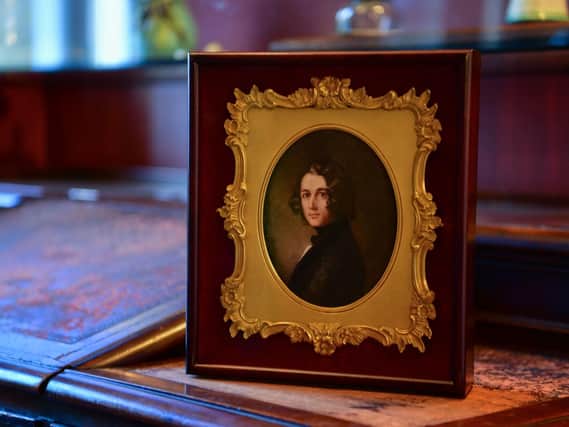 A lost portrait of Charles Dickens by Margaret Gillies Picture: Rebecca Brown/PA Wire