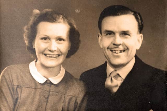 Olive Kennedy with her late husband Reginald Kennedy.