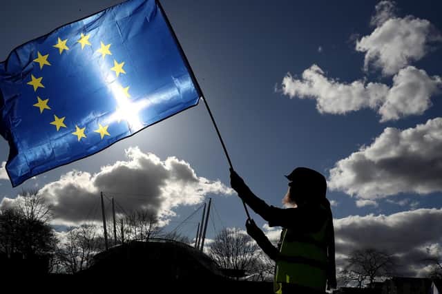 Parliament voted on four alternative Brexit proposals last night. Picture: Jane Barlow/PA Wire