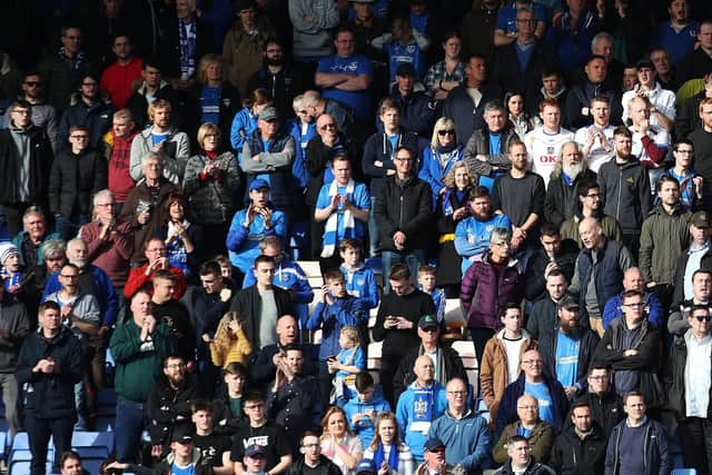 Pompey will take around 1,800 fans to Wycombe. Picture: Joe Pepler