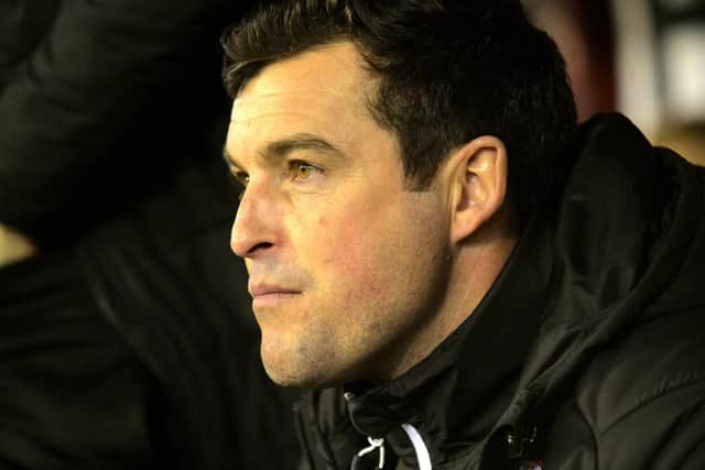 Barnsley's assistant head coach Dale Tonge Picture Bruce Rollinson