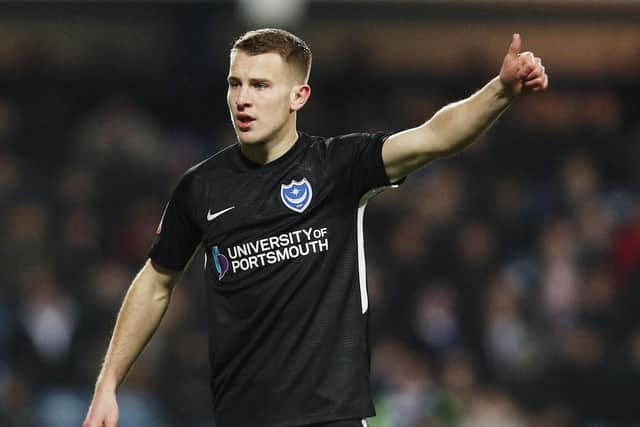 Pompey midfielder Bryn Morris Picture: Joe Pepler