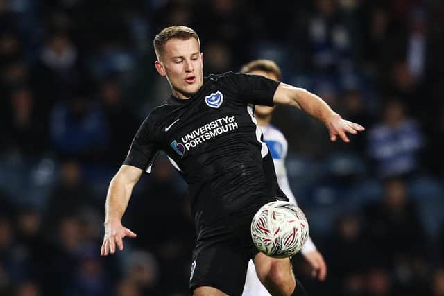 Pompey midfielder Bryn Morris