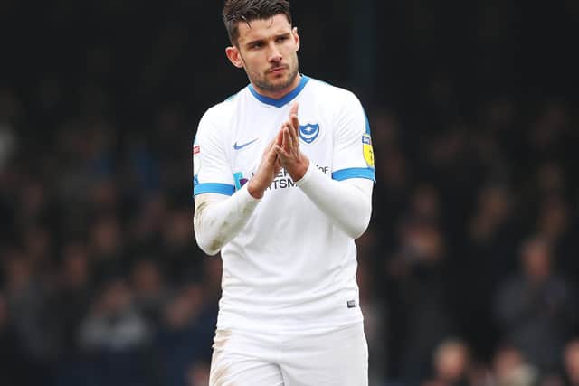 Gaffer for a Day, Paul Fletcher, believes Gareth Evans should start ahead of Ronan Curtis at Wycombe. Picture: Joe Pepler
