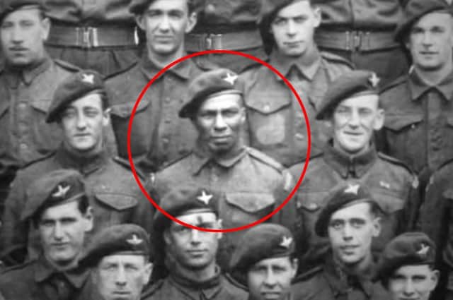 Sergeant Sidney Cornell (circled)
Picture: Pegasus Journal/Solent News